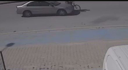 Konya’da bisikletli vatandaş feci şekilde can verdi! Kaza anı kamerada