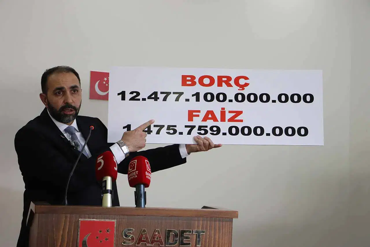 SP'li Saydam: “Türkiye borç batağına sürükleniyor”