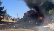 Konya’da izmarit felakete yol açtı