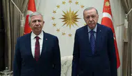 Mansur Yavaş, Cumhurbaşkanı Erdoğan ile görüştü
