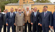 Konya esnafının lideri Karabacak, TBMM Başkanı ile birlikte