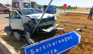 Konya’da iki araç birbirine girdi! 7 yaralı