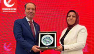 Konya’da YRP Kadın Kolları Türkiye birincisi oldu! Başkan ödüllendirildi