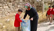 Konya’da Sille için kollar sıvandı! Çocuklar ve gönüllüler temizlik için buluştu