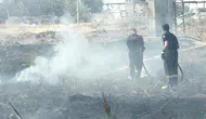Aksaray’da yangın paniği! Rüzgarın etkisiyle yayıldı