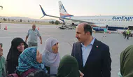 Vefa Umresi kafilesi Konya’ya ulaştı! İlk karşılama Başkan Altay’dan