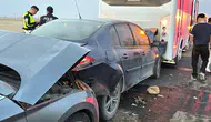 Aksaray-Konya yolunda kum fırtınası kazası! 16 kişi yaralandı