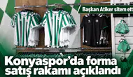 Konyaspor’da forma satış rakamı açıklandı! Başkan Atiker sitem etti