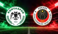 Konyaspor-Gençlerbirliği maçı (0-0)