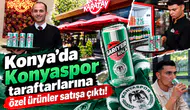 Konya’da Konyaspor taraftarlarına özel ürünler satışa çıktı!