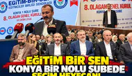 Eğitim Bir Sen Konya Şubesinde değişim günü! Anik’ten net mesaj