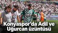 Konyaspor'da Adil Demirbağ ve Uğurcan üzüntüsü