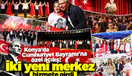 Konya’da Cumhuriyet Bayramı’na özel açılış! İki yeni merkez hizmete girdi