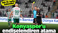 Konyaspor - Galatasaray maçının hakemi açıklandı! Skandal penaltı vermişti