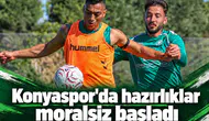 Konyaspor'da hazırlıklar moralsiz başladı