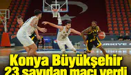 Büyükşehir, elindeki maçı ikram etti! 23 sayıdan kaybettik