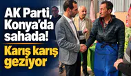 AK Parti, Konya’da sahada! Karış karış geziyor