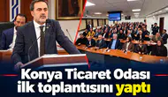 Konya Ticaret Odası ilk toplantısını yaptı