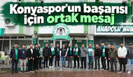 Konyaspor'un başarısı için ortak mesaj