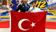 Selçuklu Belediyesporlu Mehmet Talha Çelikel, Bosna Hersek'ten madalya ile döndü