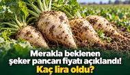 Merakla beklenen şeker pancarı fiyatı açıklandı! Kaç lira oldu?