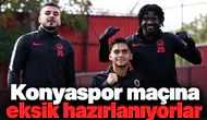 Konyaspor maçına eksik hazırlanıyorlar