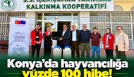 Konya’da hayvancılığa yüzde 100 hibe!