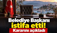 Belediye Başkanı istifa etti! Kararını açıkladı