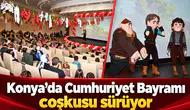 Konya’da Cumhuriyet Bayramı coşkusu sürüyor