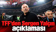 TFF resmen açıkladı! A Milli Takım'da Sergen Yalçın dönemi başladı