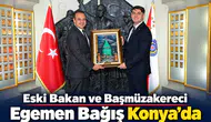 Eski Bakan ve Başmüzakereci Egemen Bağış Konya’da