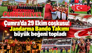 Çumra’da 29 Ekim coşkusu! Jandarma Bando Takımı büyük beğeni topladı