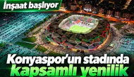 Konyaspor’un stadında kapsamlı yenilik! İnşaat başlıyor, işte proje detayları