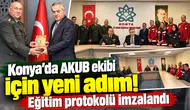 Konya’da AKUB ekibi için yeni adım! Eğitim protokolü imzalandı