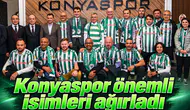 Konyaspor, önemli isimleri ağırladı