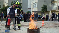 Afet ve yangın risklerine karşı böyle önlem alıyorlar!