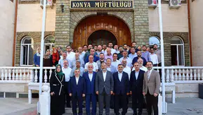 Konya İl Müftüsü değişti! Ali Öge veda efti