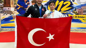 Selçuklu Belediyesporlu Mehmet Talha Çelikel, Bosna Hersek'ten madalya ile döndü