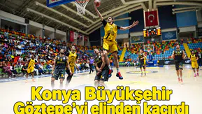 Konya Büyükşehir, Göztepe'yi elinden kaçırdı! Üst üste 6. yenilgi