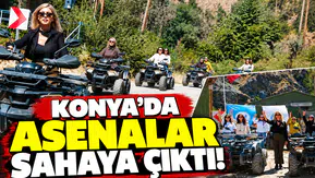 Konya’da Asenalar sahaya çıktı!