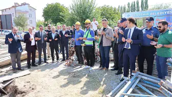 Cami sayısında 2. olan Konya’da yeni caminin temelleri atıldı