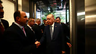 Başkan Altay, New York’ta Recep Tayyip Erdoğan ile görüştü