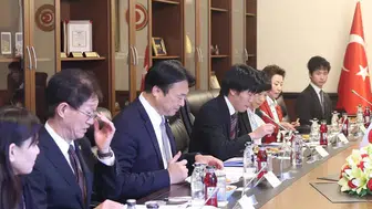 Konyalı Japonca bilen tek Vekil kim? TBMM’de Japon senatörleri o isim ağırladı