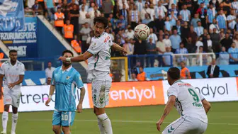 Konyaspor'u yenen Erzurum'dan tarihi galibiyet