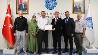 Konya’da bir ilk! NEÜ bu belgeyi alan ilk kamu kurumu oldu