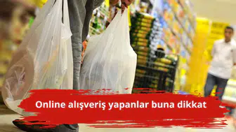 Online alışveriş yapanlar buna dikkat
