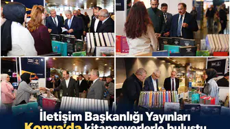 İletişim Başkanlığı Yayınları Konya’da kitapseverlerle buluştu