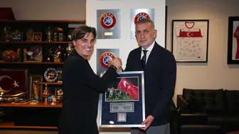 TFF'den Montella için veda programı