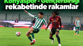 Konyaspor - Gençlerbirliği rekabetinden çarpıcı rakamlar