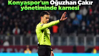 Konyaspor'un Oğuzhan Çakır yönetiminde karnesi